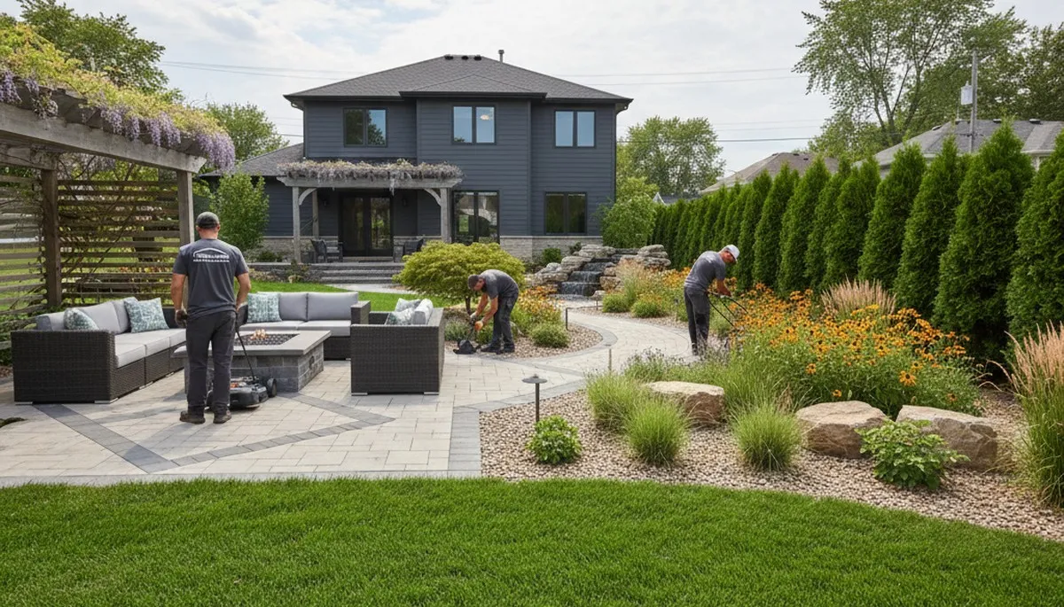 Chicago, IL landscaping services by Landscapers Chicago IL for residential and commercial properties