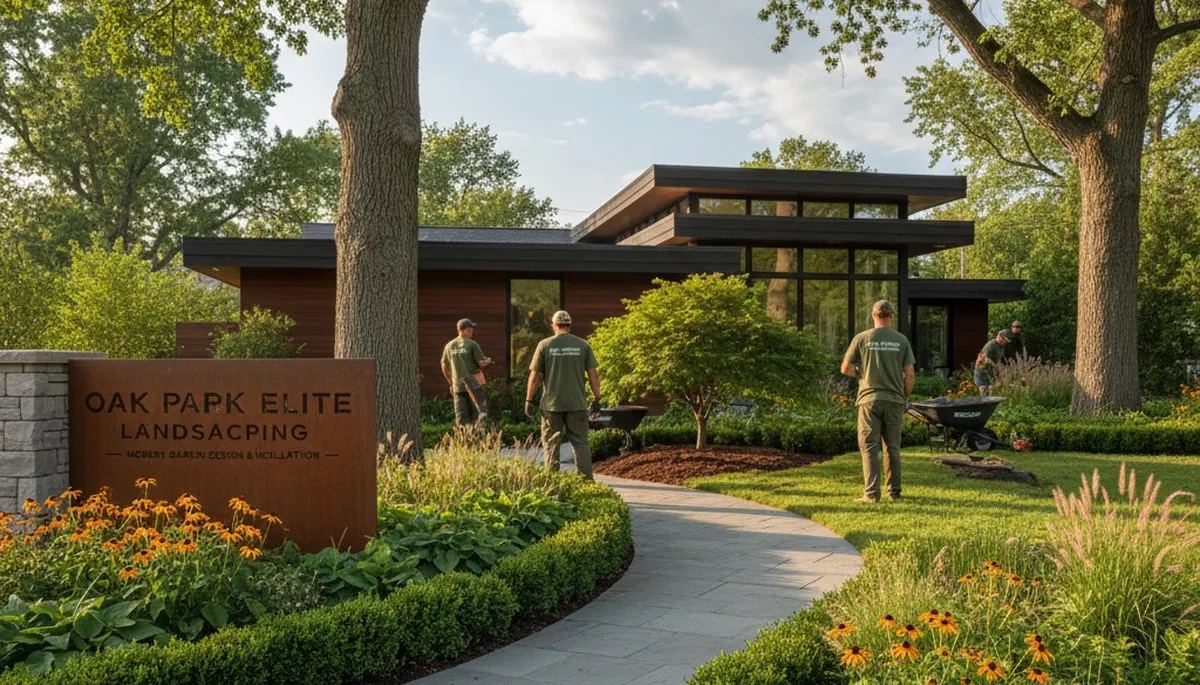 Chicago, IL landscaping service for residential and commercial outdoor maintenance